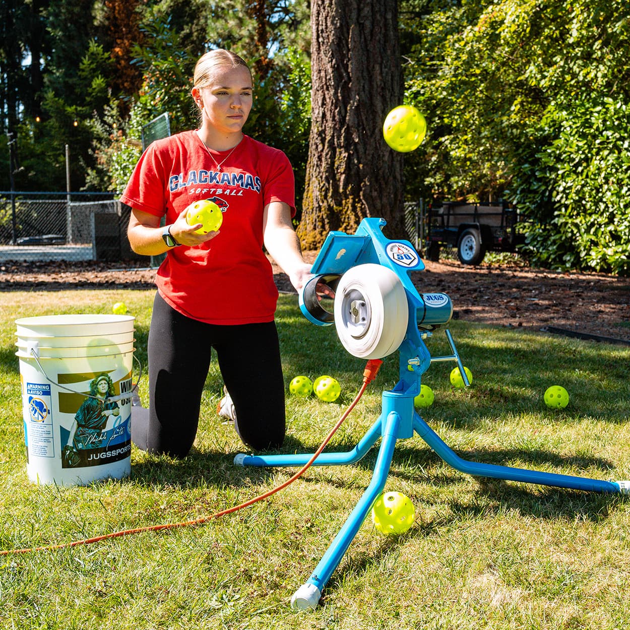 PS50 Pitching Machine for Baseball and Softball