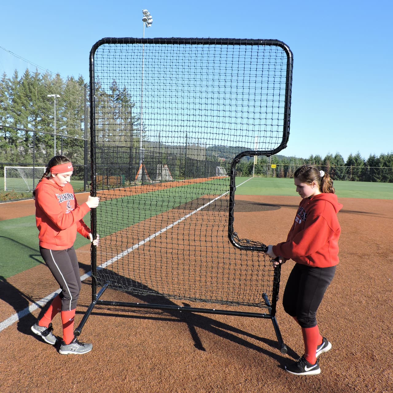 Standard C-Shaped Softball Screen