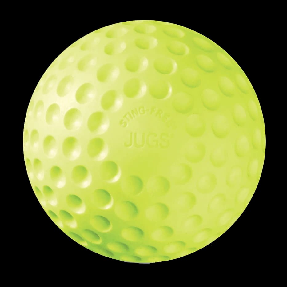 Sting-Free Dimpled Softballs: Game-Ball Yellow
