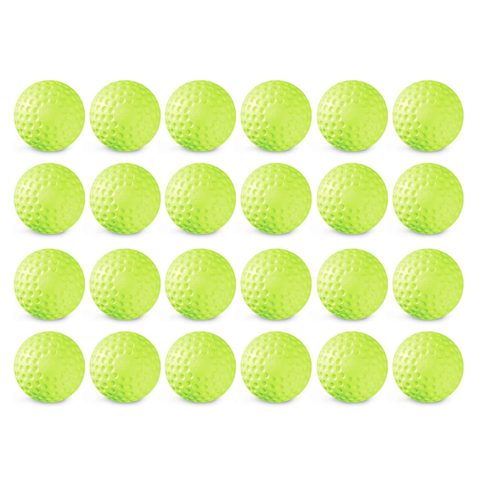 Bucket of JUGS Dimpled Sting-Free Softballs