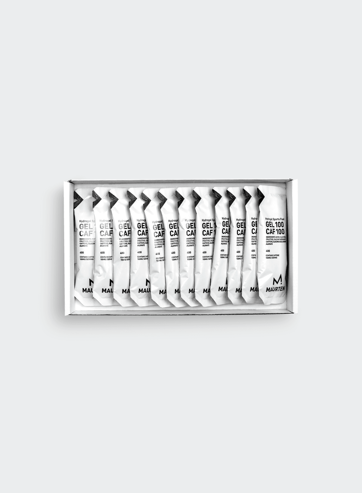 Gel 100 Caf 100, box of 12 sachets
