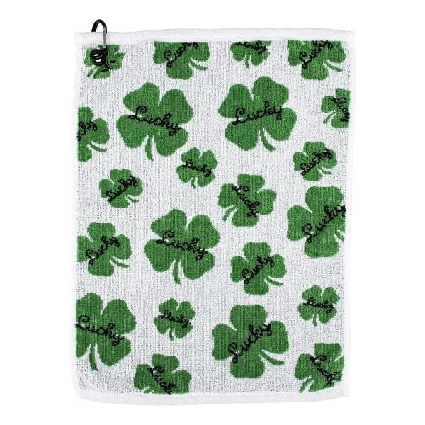 EverGolf Novelty Woven Towel 16” x 22” – Lucky Clover